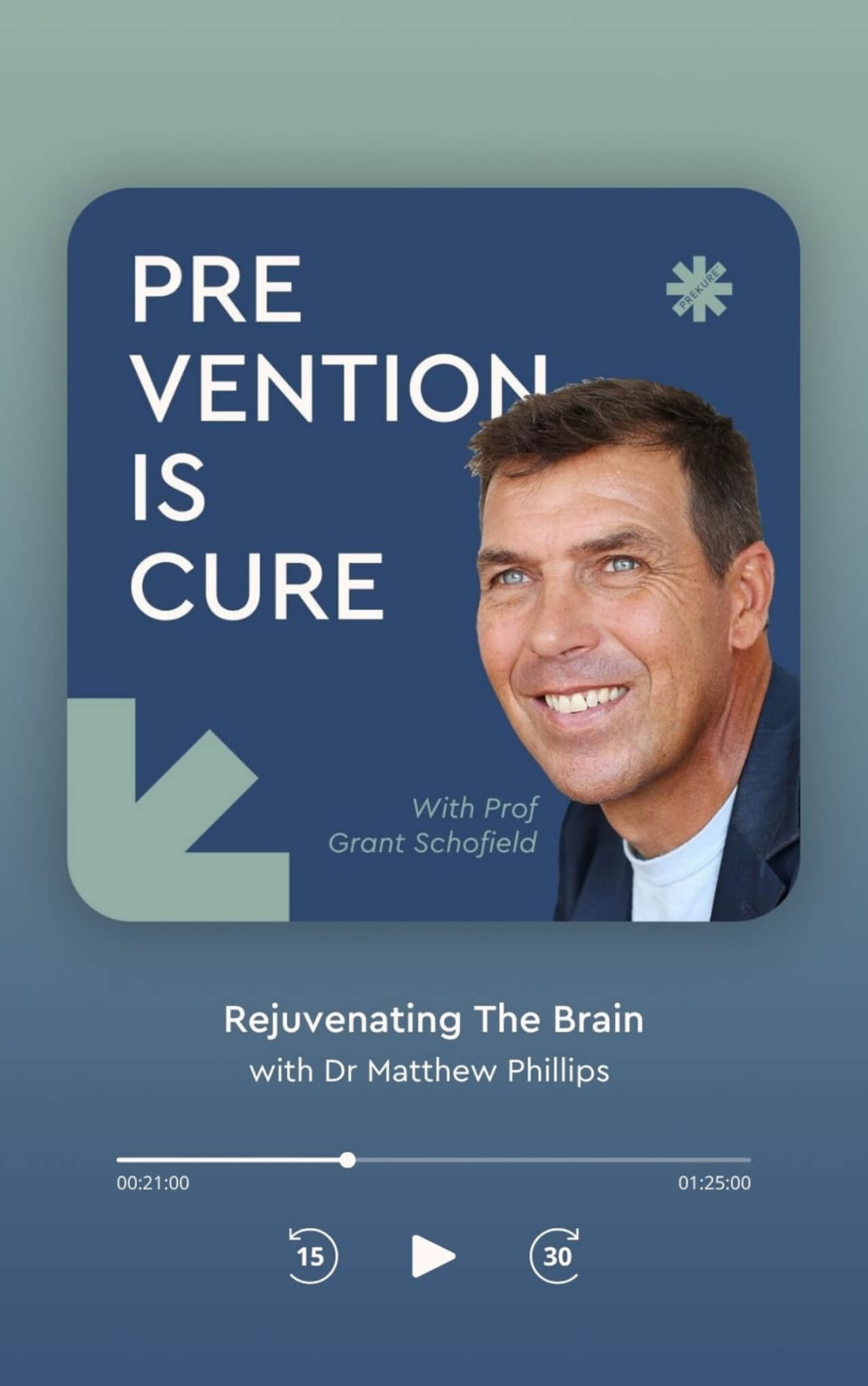 Prof Grant Schofield podcast cover art
