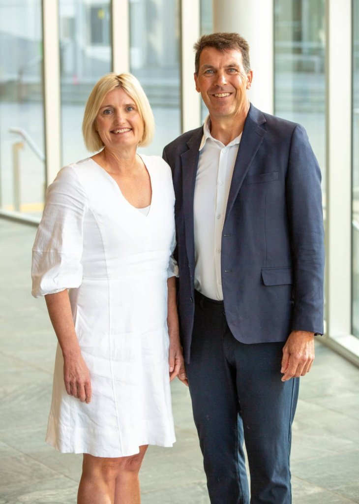 Professor Grant Schofield and Dr Louise Schofield